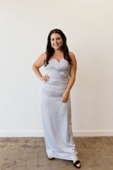 Blake Tuxedo Strapless Bridesmaid Dress