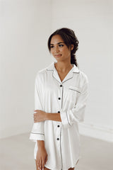 Khloe Satin Sleepshirt