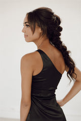 Kate Satin One Shoulder Bridesmaid Dress